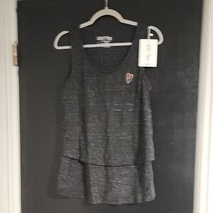 NWT Latched Mama Gray Nursing Tank Top